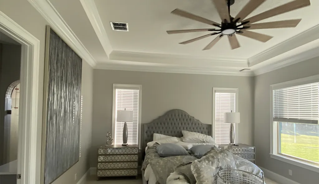 Interior finish work and shiplap wall installation in Clermont FL by Ricky G's Handyman Services